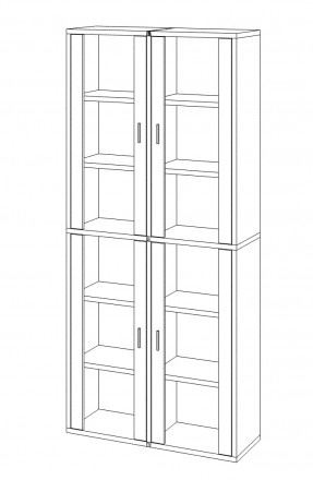 Стеллаж СУ (ш2в2)+4ФС