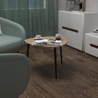 Стол журнальный BeautyStyle 11 Дуб крымский состаренный / Черный