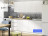 Кухонный гарнитур «Белая кухня х2.0м» для маленькой кухни в стиле IKEA МОРИ 2 м (МП) ЛДСП