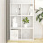 Белый Стеллаж полки настенные / напольные not IKEA EKET недорого С-18 СИТИ