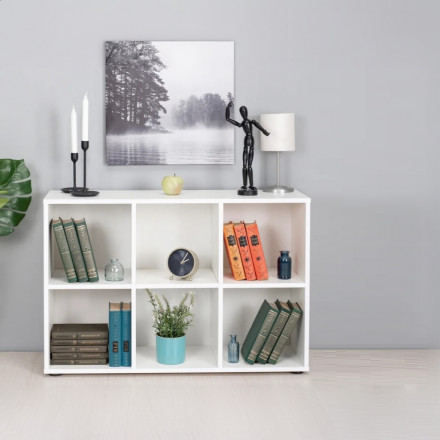 Белый Стеллаж полки настенные / напольные not IKEA EKET недорого С-18 СИТИ