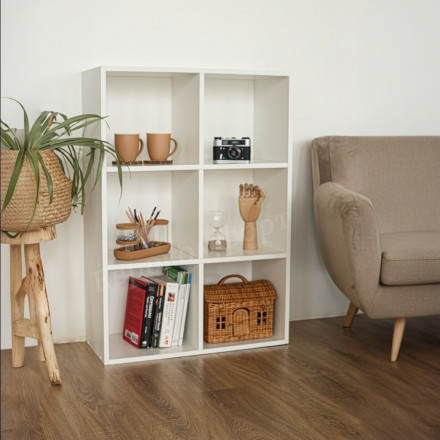 Белый Стеллаж полки настенные / напольные not IKEA EKET недорого С-18 СИТИ