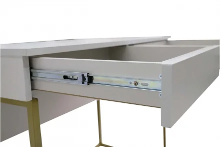 Для школьника письменный стол с ящиками как IKEA | Туалетный стол niko 4 (кашемир / золото)