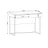 Для школьника письменный стол с ящиками как IKEA | Туалетный стол niko 4 (кашемир / золото)
