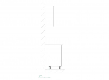 Кухня Белая х2.0м ИКЕА design ЛЕГЕНДА-40 СИТИ ЛДСП