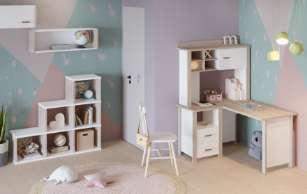 Стеллаж лесенка СЛД, IKEA KALLAX &amp; EKET style