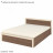 Кровать коллекция NOBILE 4