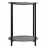 Стол журнальный как IKEA GLADOM BeautyStyle 21 Орех гикори gray / Черный