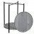 Стол журнальный как IKEA GLADOM BeautyStyle 21 Орех гикори gray / Черный