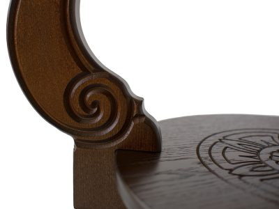 Стол журнальный Грация М Темно-коричневый