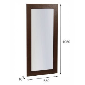 Зеркало Берже 24-105 Темно-коричневый