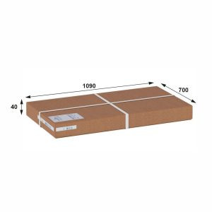 Зеркало Берже 24-105 Темно-коричневый