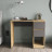 Письменный стол с ящиками как ИКЕА КАЛЛАКС (IKEA KALLAX) СП-18 сити Графит / дуб Крафт золотой