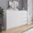 Белый широкий тумба комод под телевизор как ИКЕА МАЛЬМ (IKEA MALM) МК 1600.1 (МП/3) МС мори