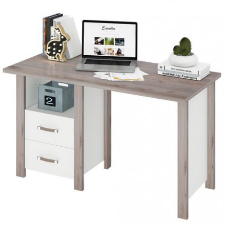 Современная мебель письменный стол для школьника с ящиками с тумбой | Компьютерный стол с ящиками СТД-130, купить недорого в фирменном салоне магазине «Моя Мебель», всего за 14 750 руб.