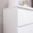 Белый комод с 4 ящиками как IKEA MALM (ИКЕА МАЛЬМ) МК 800.4 (МП/3) МС мори