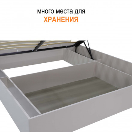 Спальня со шкафом 3 дверным и парящей кроватью 160 | мебель для спальни, комплект 2 niko (кашемир / золото)