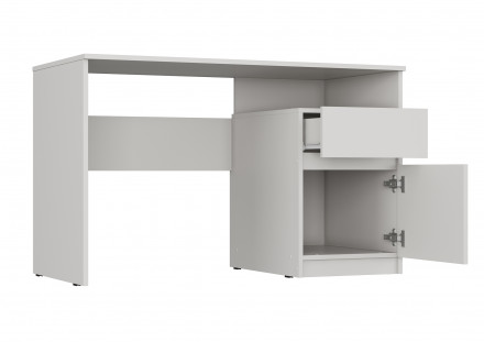 Белый письменный стол для школьника с ящиками как ИКЕА МАЛЬМ (IKEA MALM) СП-14 сити