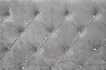 Современная мебель кровать «Мила» (Плюш Сильвер), купить недорого в фирменном салоне магазине «Моя Мебель», всего за 42 110 руб.