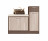Об-02 Обувница ЛДСП Basel Beige/ ЯШС (3356 PR)/ корпус ЯШТ (3357 PR)/ ЯШС (1722 ГП)