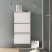 Белая навесная Обувница в прихожую как галошница ИКЕА БИССА (IKEA BISSA) ОБ-04 СИТИ