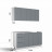Маленький кухонный гарнитур для кухни 160 см прямая дизайн ИКЕА (IKEA), Легенда-40 sity ЛДСП сумеречный голубой / белый