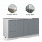 Маленький кухонный гарнитур для кухни 160 см прямая дизайн ИКЕА (IKEA), Легенда-40 sity ЛДСП сумеречный голубой / белый