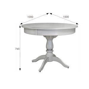 Раздвижной обеденный стол как ИКЕА ИНГАТОРП (IKEA INGATORP) moro 04 белый / серебро