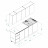 Кухонный гарнитур для маленькой кухни прямая 2 метра как ИКЕА (IKEA), Легенда-40 sity ЛДСП сумеречный голубой / белый