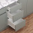 Кухонный гарнитур для маленькой кухни прямая 2 метра как ИКЕА (IKEA), Легенда-40 sity ЛДСП сумеречный голубой / белый
