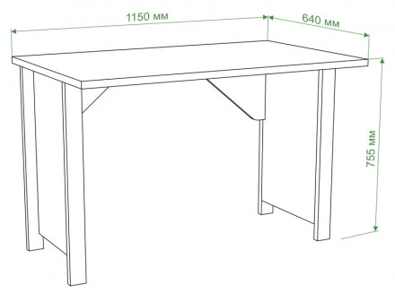 Современная мебель письменный стол для школьника | Компьютерный стол СТД-115, купить недорого в фирменном салоне магазине «Моя Мебель», всего за 9 090 руб.
