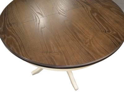 Раздвижной обеденный стол как ИКЕА ИНГАТОРП (IKEA INGATORP) moro 04 слоновая кость / орех