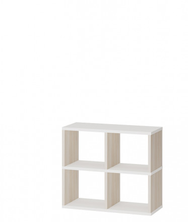 Белый открытый стеллаж полки для хранения как IKEA KALLAX &amp; EKET, СПД 2-2