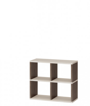 Белый открытый стеллаж полки для хранения как IKEA KALLAX &amp; EKET, СПД 2-2