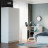 Белый распашной шкаф для одежды с 2 ящиками как IKEA SMASTAD / PLATSA МШ 900.1 (МП/3) МС мори