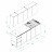 Кухонный гарнитур для маленькой кухни прямая 2 метра как ИКЕА (IKEA), Легенда-40 sity ЛДСП серый графит