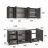 Кухонный гарнитур для маленькой кухни прямая 2 метра как ИКЕА (IKEA), Легенда-40 sity ЛДСП серый графит